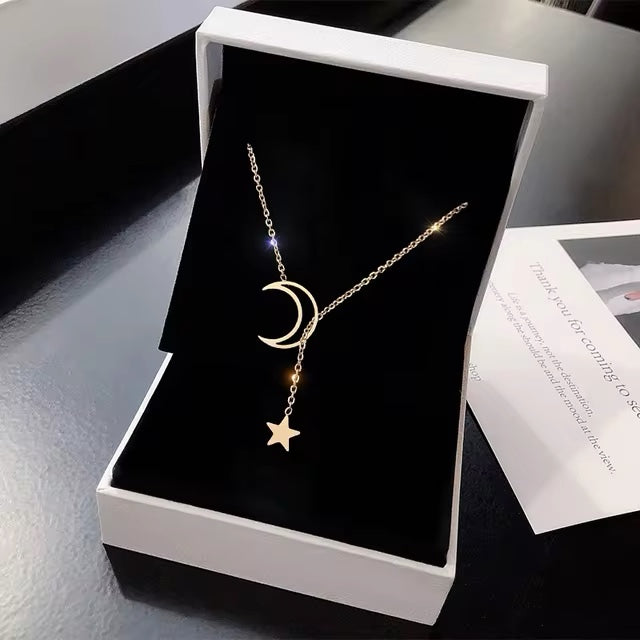 Stella Luna Elegance - Choker Necklace with Pendant