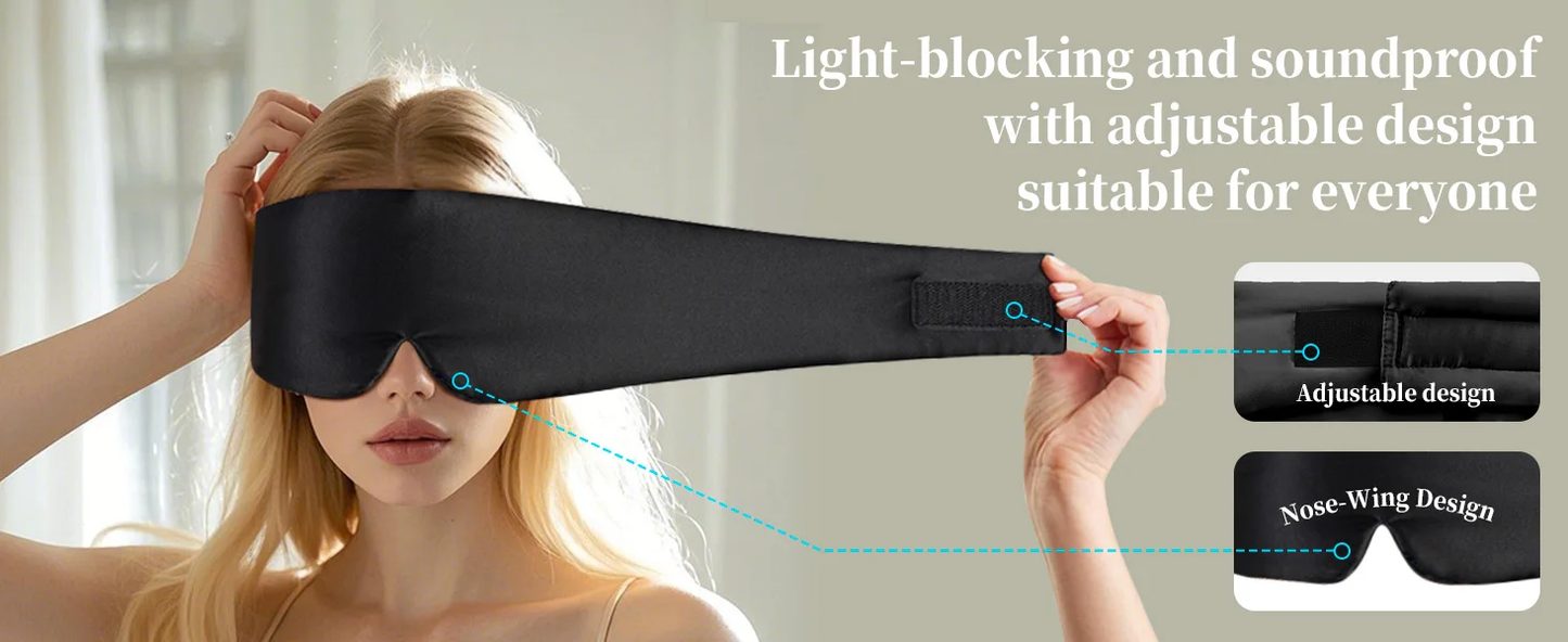 Silky, mulberry silk mask