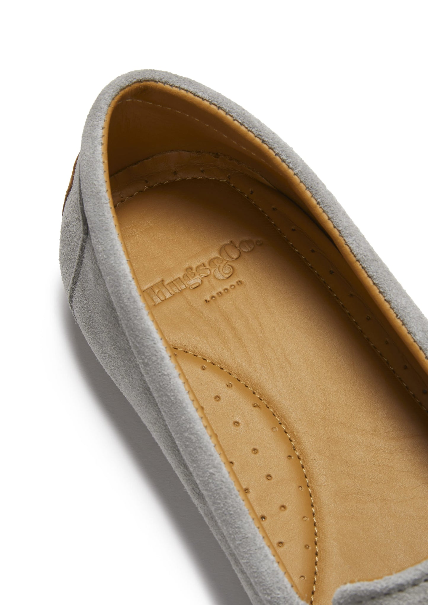 Hugs &  Co.  Women's Continental Espadrilles, Dove Grey Suede