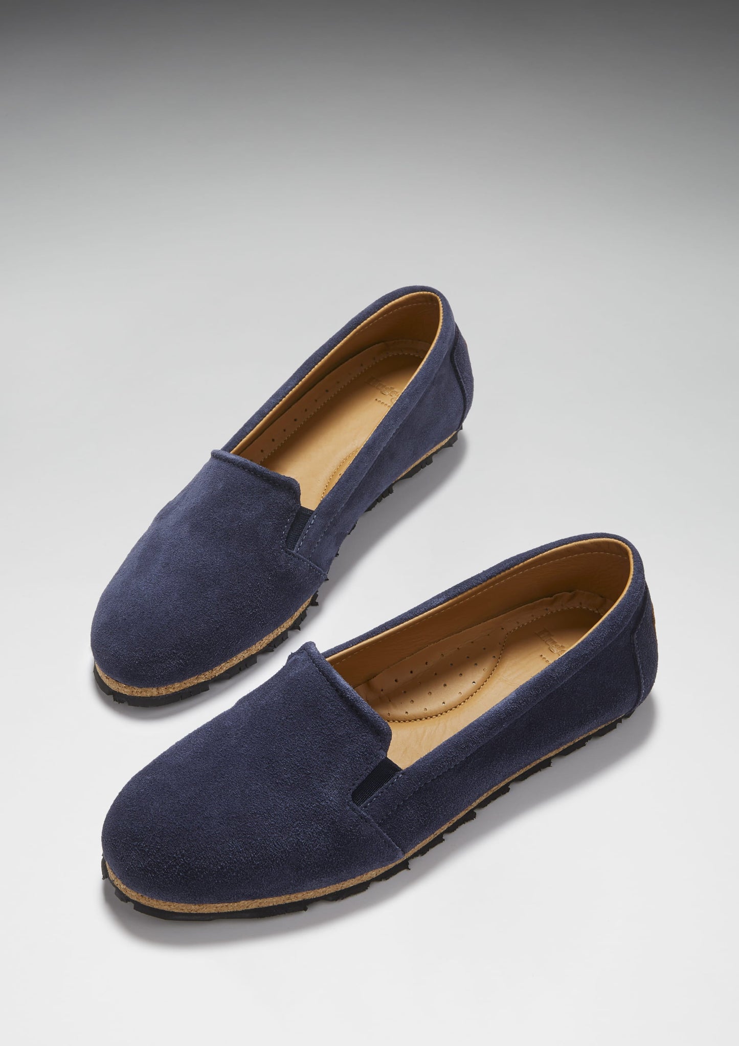 Hugs &  Co.  Women's Continental Espadrilles, Navy Blue Suede