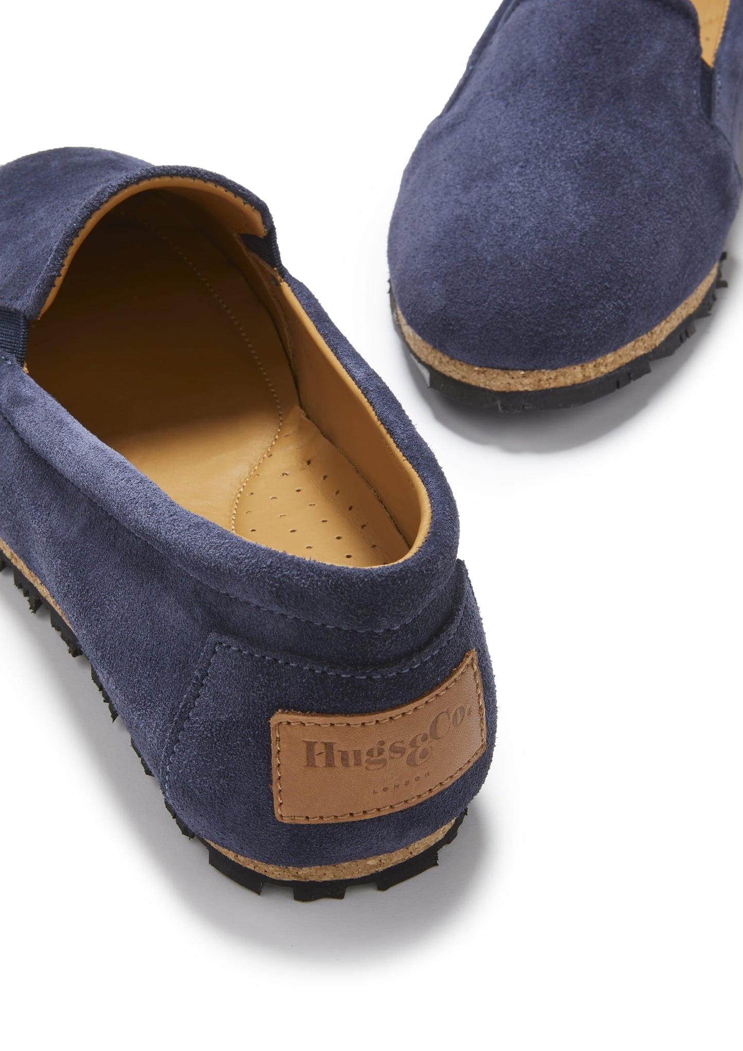 Hugs &  Co.  Women's Continental Espadrilles, Navy Blue Suede