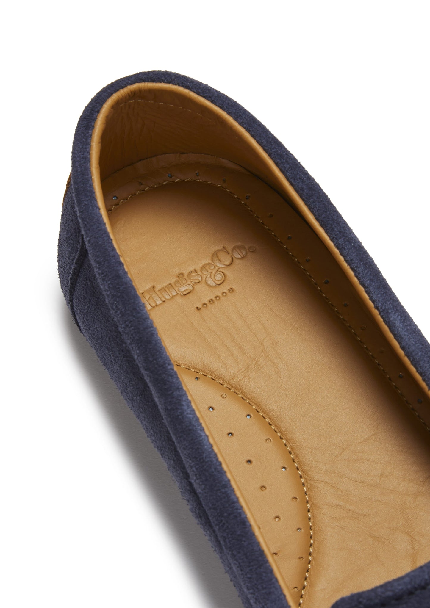Hugs &  Co.  Women's Continental Espadrilles, Navy Blue Suede
