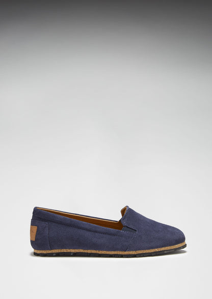 Hugs &  Co.  Women's Continental Espadrilles, Navy Blue Suede