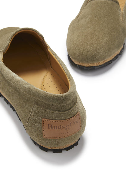 Hugs &  Co.  Women's Continental Espadrilles, Truffle Suede
