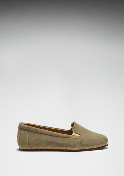 Hugs &  Co.  Women's Continental Espadrilles, Truffle Suede