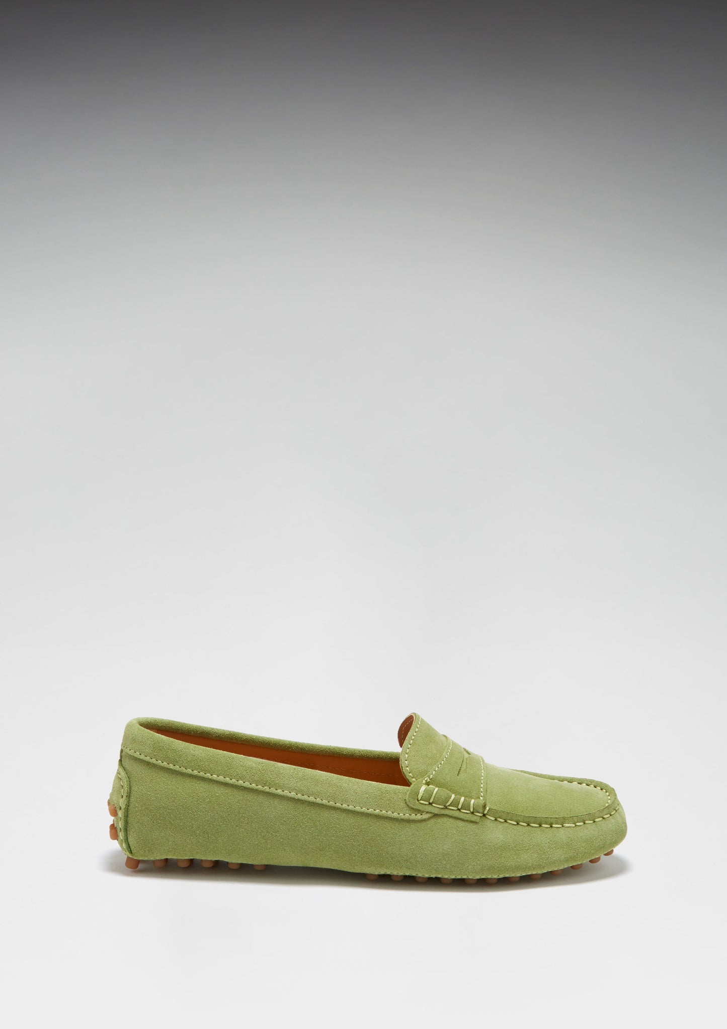 Hugs & Co.  Penny Driving Loafers, Olive Green