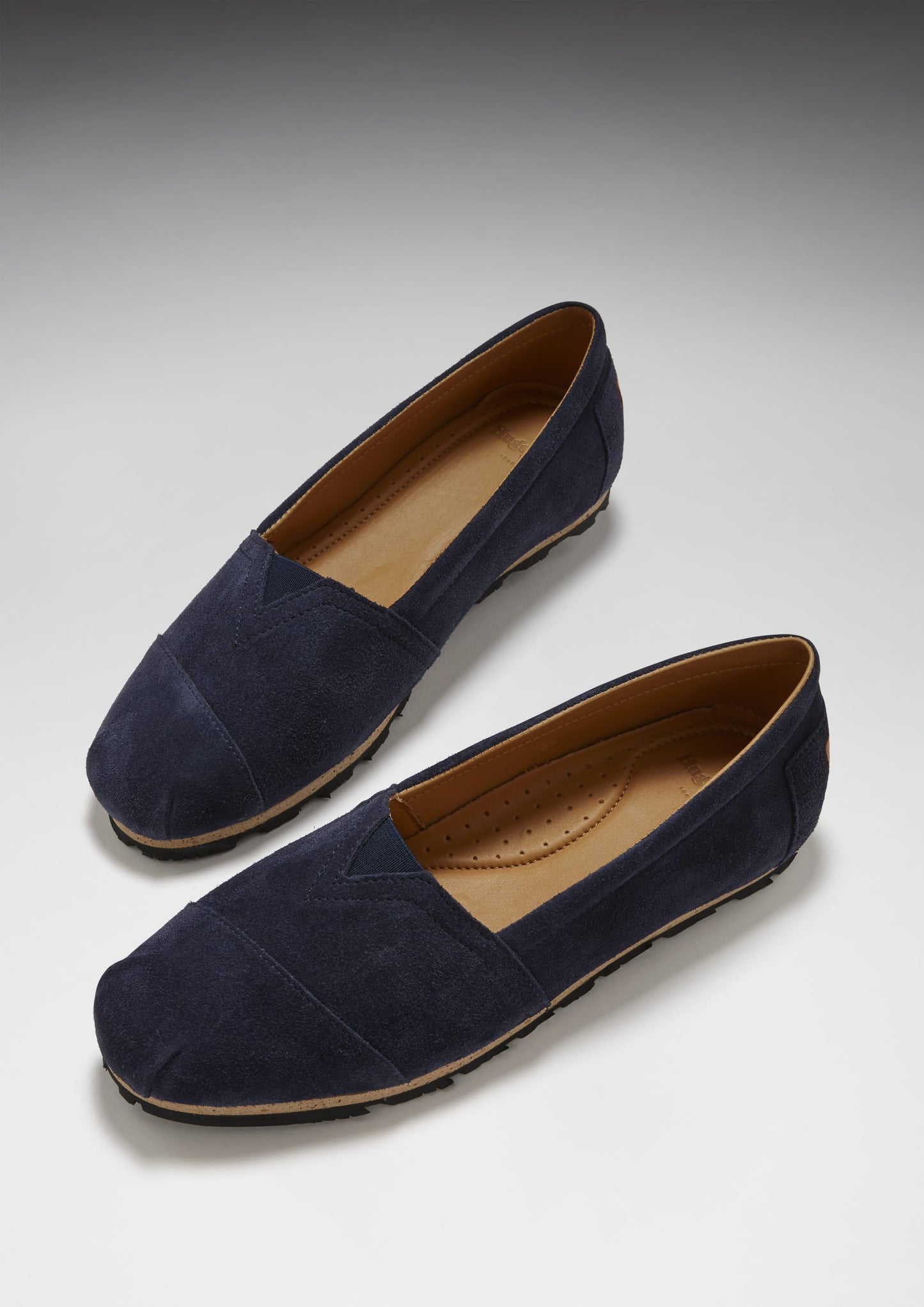 Hugs &  Co.  Women's Chukka Espadrilles, Navy Blue Suede