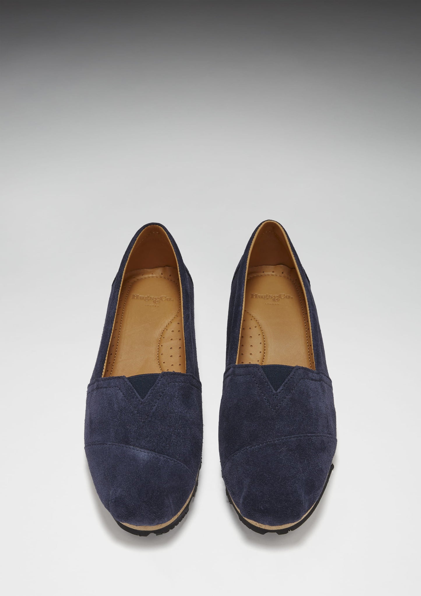 Hugs &  Co.  Women's Chukka Espadrilles, Navy Blue Suede