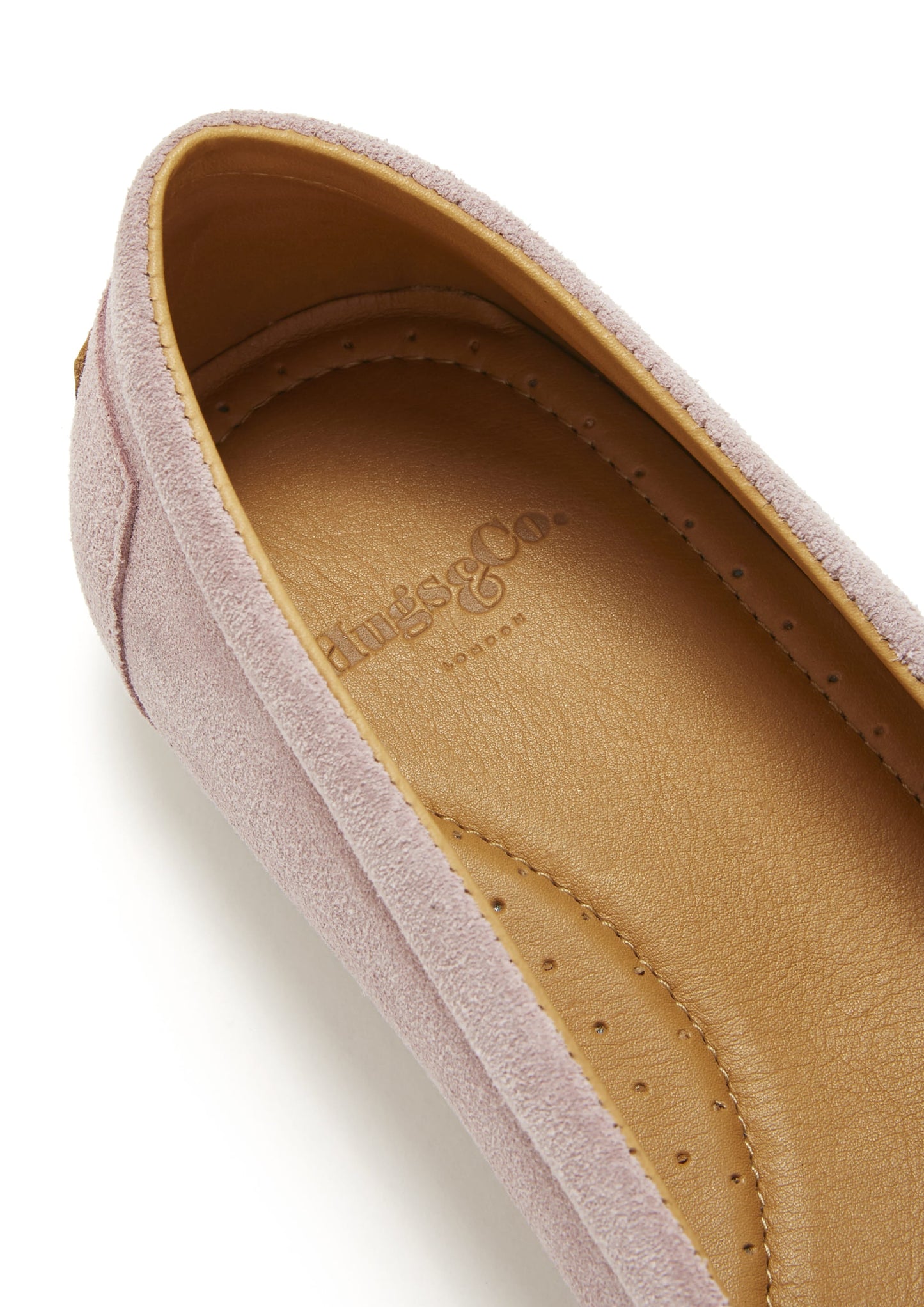 Hugs &  Co.  Women's Chukka Espadrilles, Powder Pink Suede