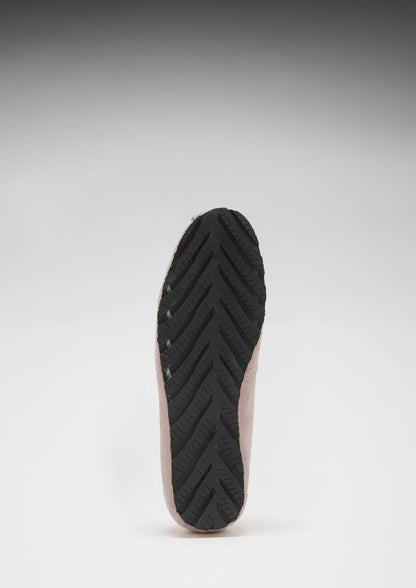 Hugs &  Co.  Women's Chukka Espadrilles, Powder Pink Suede